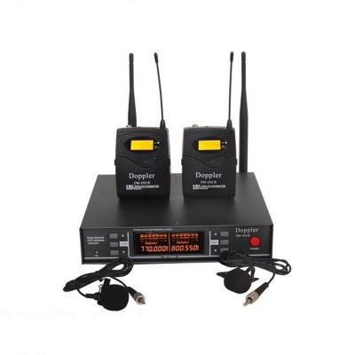 Doppler DM252B 2 li Kablosuz Yaka Mikrofonu