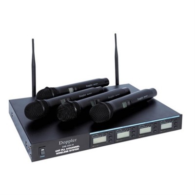 Doppler DM400H 4 lü Kablosuz El Mikrofonu