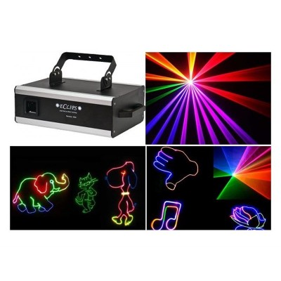 Eclips Rainbow-5000 Yazı ve Animasyon Lazer Işık 5 Watt 7 Renk