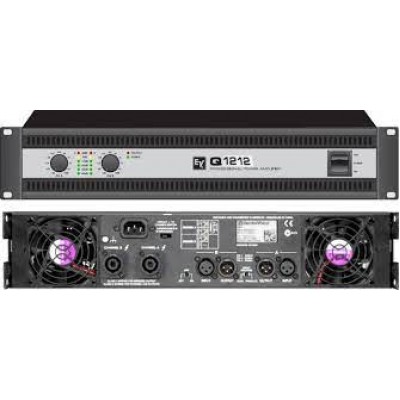 Electrovoice Q1212 Power Amfi 2x1200 Watt/4 Ohm