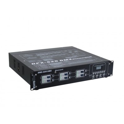 Eurolite DPX-620 6 Kanal Rack Tipi Dijital Dimmer 6x20 Amper
