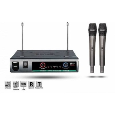 Roof R720E 2 li Kablosuz El Mikrofonu