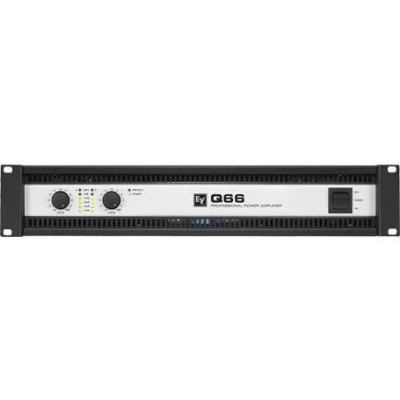 Electrovoice Q66-II Power Amfi 2x600 Watt/4 Ohm