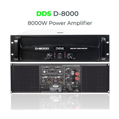 DDS D-8000 Power Amfi 2x2100 Watt/4 Ohm
