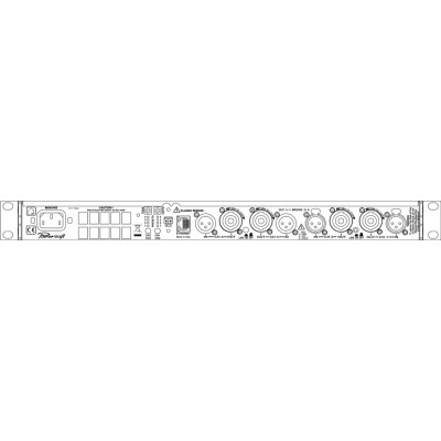 Powersoft M50Q Power Amfi 4x1250 Watt