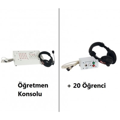 L20 Lingafon 20 Öğrenci için Dil Laboratuvarı