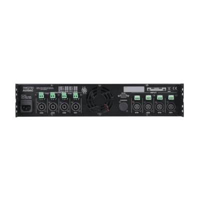AUDAC SMQ750 Power Amfi 4x750 Watt /4 Ohm Dijital Dsp