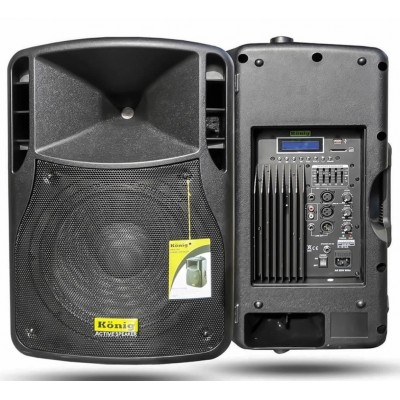 König K-1510A 10" Aktif Hoparlör 450 Watt