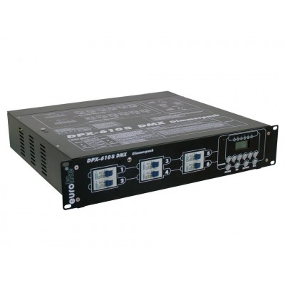 Eurolite DPX-610S 6 Kanal Rack Tipi Dijital Dimmer 6x10 Amper