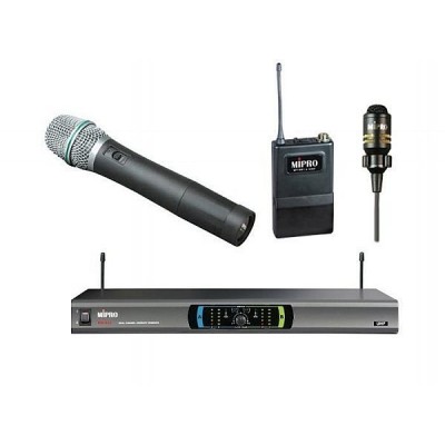 Mipro Mr823/EY  2 li Kablosuz El + Yaka Mikrofonu