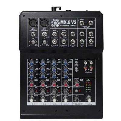 Topp Pro MX.6V2 6 Kanal Mikser Efektli