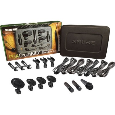Shure PGADRUMKIT7 Davul Mikrofon Set 7'li