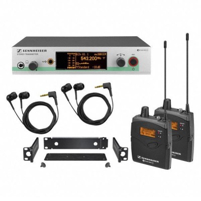 Sennheiser EW300-2 IEM-G3 2 li In Ear Kablosuz Monitör Set