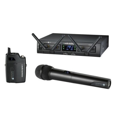 Audio Technica ATW-1312 2 li Kablosuz El + Bel Ünitesi Mikrofonu