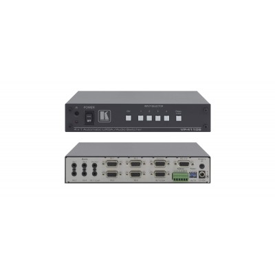 Kramer VP-411DS 4 Giriş 1 Çıkış Vga ve Ses Switcher