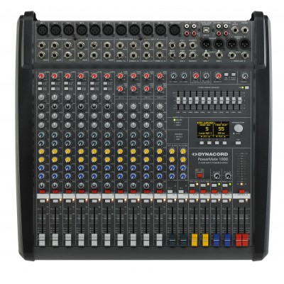 Dynacord Powermate 1000 MK3 10 Kanal Power Mikser 2x1000 Watt Efektli