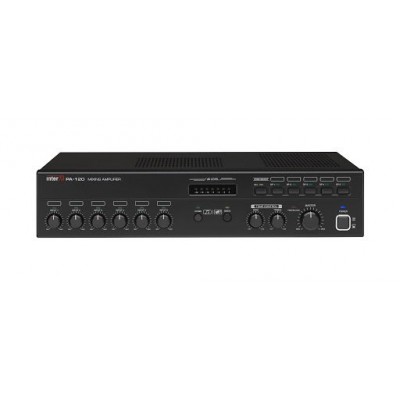 Inter-M PA-120 5 Bölge Mikser Amplifikatör 120 Watt/100V