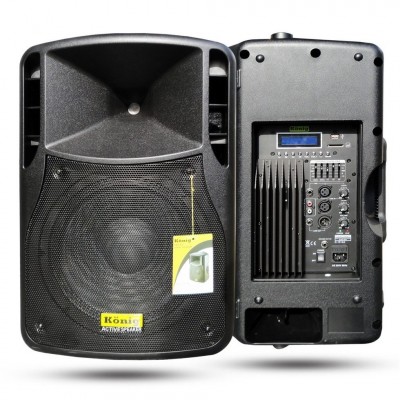 König K-1512A 12" Aktif Hoparlör Usb/SD 600 Watt 