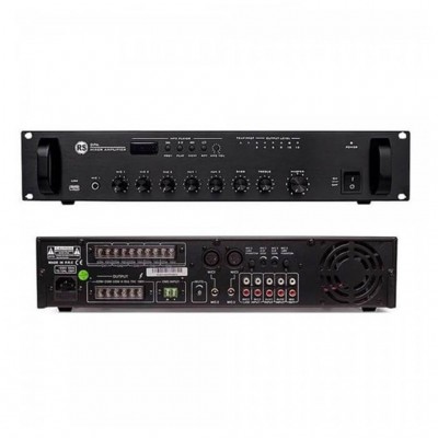 Rs Audio DPA-200USB Mikser Amplifikatör 200 Watt/100V Usb Kart