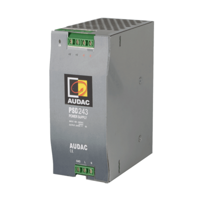AUDAC PSD243 Güç Kaynağı 24V-DC 2A/45 Watt, DIN Rail