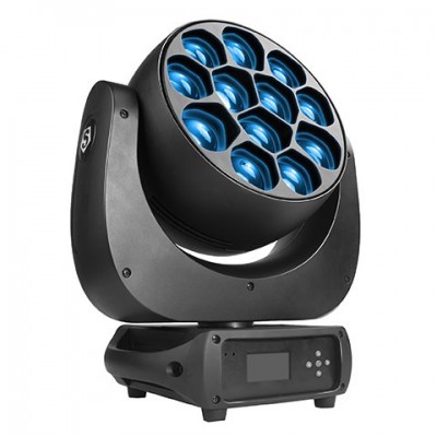 SSP SS656XCE PLUTO 4000XE  mkıı Zoom 12x40 Watt Led Wash Moving Head Robot