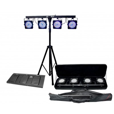 Chauvet 4-Bar 4x20 Watt Led Par Spot Seti
