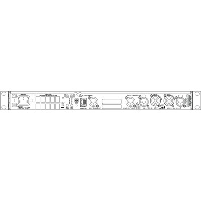 Powersoft M14D Power Amfi Hdsp+Eth 2x700 Watt/4 ohm