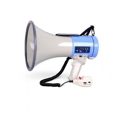 Bots BT2501B Megafon 50 Watt Mike Mikrofonlu Kayıt