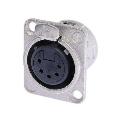 Neutrik NC5FD-L-1 Şase Tip Dişi Xlr Konnektör 5 Pin