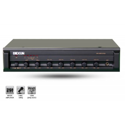 Dexun D250 Mikser Amplifikatör 250 Watt/100V