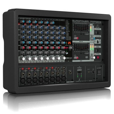 Behringer PMP580S 10 Kanal Power Mikser 2x250 Watt Efektli