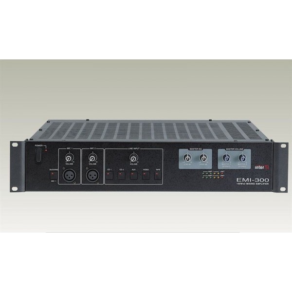 Inter-M EMI-300 Mikser Amplifikatör 2x150 Watt/100V