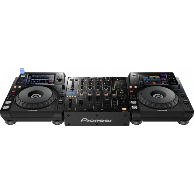 Pioneer DJ SET 2x XDJ1000 Media Player + 1xDJM850 Mixer Dj Setup Set