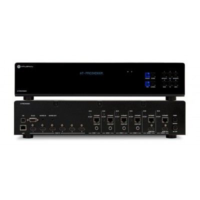 Atlona AT-PRO3HD66M 6x6 6 Hdmı Giriş 6 HdBaset Çıkış Matrix Switcher ( Üretimi Durdurulmuştur. )