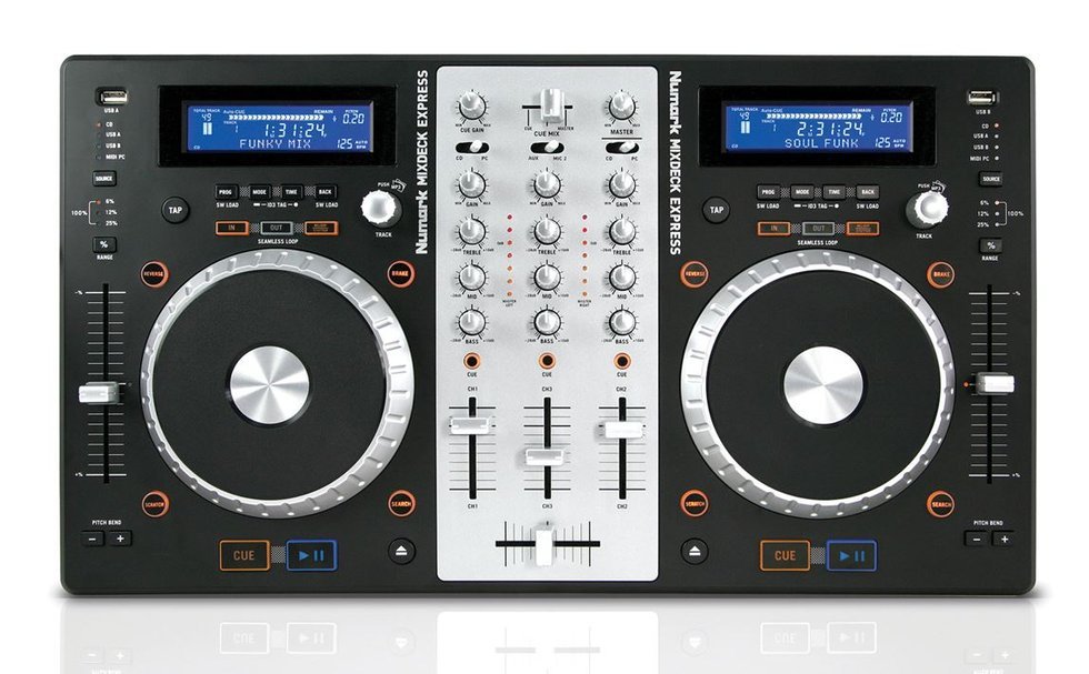 Numark Mixdeck Express 3 Kanal Cd/Usb DJ Controller - mars006140