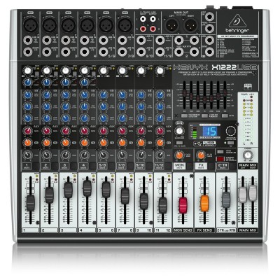 Behringer Xenyx X1222USB 16 Kanal Mikser Efektli Usbli