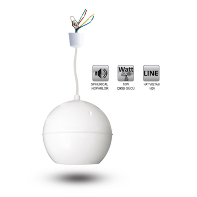König K-5 5" Tavan Askı Tip Hoparlör 10 Watt/100V