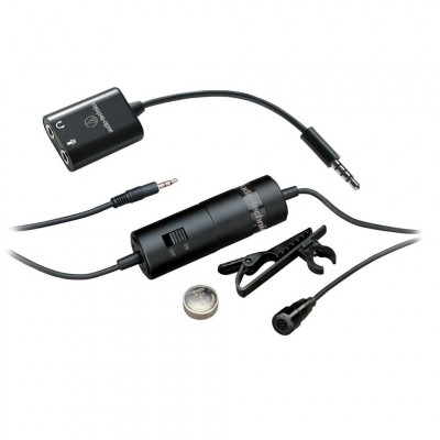 Audio Technica ATR3350is Telefon İçin Yaka Mikrofonu