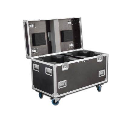 2'li Moving Head Beam Robot İçin Hard Case Tekerlekli