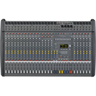 Dynacord Powermate 2200 MK3 22 Kanal Power Mikser 2x1000 Watt Efektli