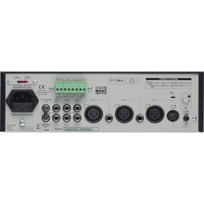 APART MA65 5 Kanal Mikser Amplifikatör 65 Watt/100V