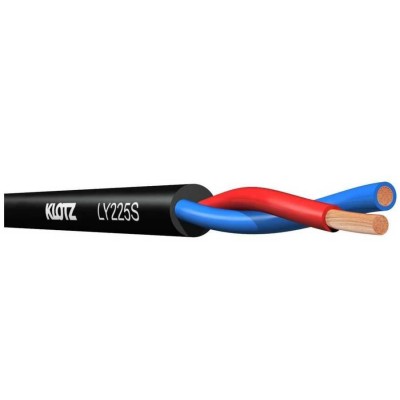 Klotz LY225T Twinax Hoparlör Kablosu 2x2.50 mm