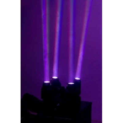 Eclips QUATTRO-BEAM Mini Moving Head 4x10 Watt Led Beam Robot RGBW