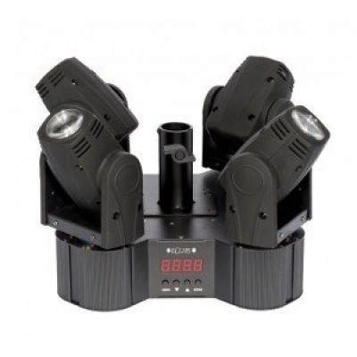 Eclips QUATTRO-BEAM Mini Moving Head 4x10 Watt Led Beam Robot RGBW