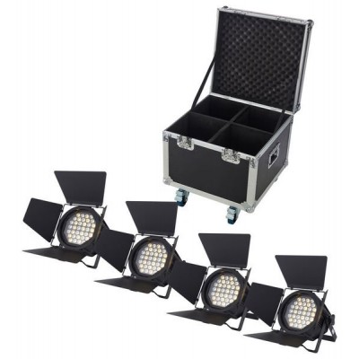 Hardcase PC-FR Spot 2000 Watt 4 Bölmeli Spot Case Tekerlekli
