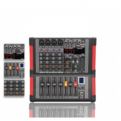 König K-404Fx 4 Kanal Mikser Efektli Usbli