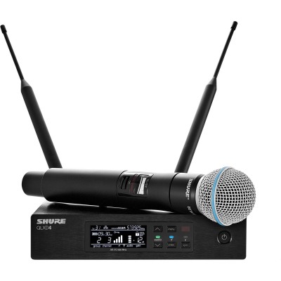 Shure QLXD24/B58 Kablosuz El Mikrofonu