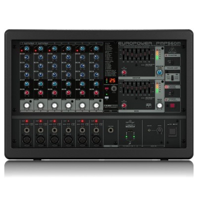 Behringer PMP560M 6 Kanal Power Mikser 2x250 Watt Efektli