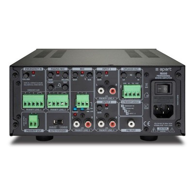 APART MA60 3 Kanal Mikser Amplifikatör 65 Watt/100V