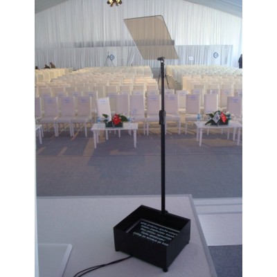 KTP-500 Konferans Tip Prompter Paketi 2x18.5" Prompter